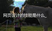 网页设计的技能是什么_(网页设计具备的知识技能)